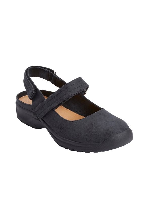 コンフォートビュー レディース シューズ パンプス Comfortview The Joelle Sling Black ブラック
