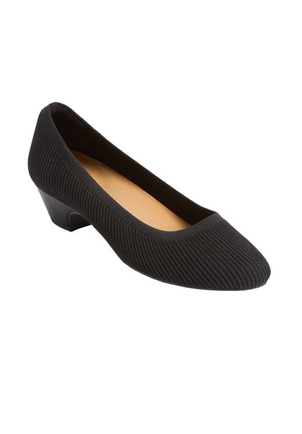 コンフォートビュー レディース シューズ ヒール Comfortview The Briley Slip On Pump Black ブラック
