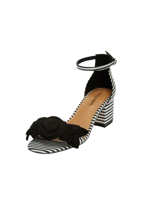 コンフォートビュー レディース シューズ サンダル Comfortview The Ona Sandal Black ブラック