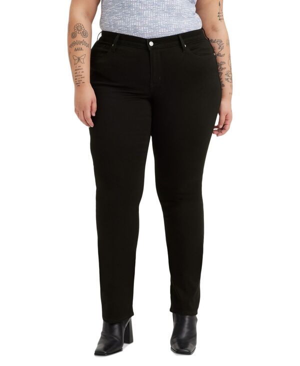 リーバイス レディース ボトムス デニムパンツ ストレート ジーンズ Levis Womens 314 Shaping Slimming Straight Leg MidRise Jeansoft B