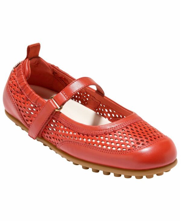 コールハーン レディース シューズ パンプス Cole Haan Womens GrandPr Travina Mary Jane Ballet Flatsummer Fig Leather