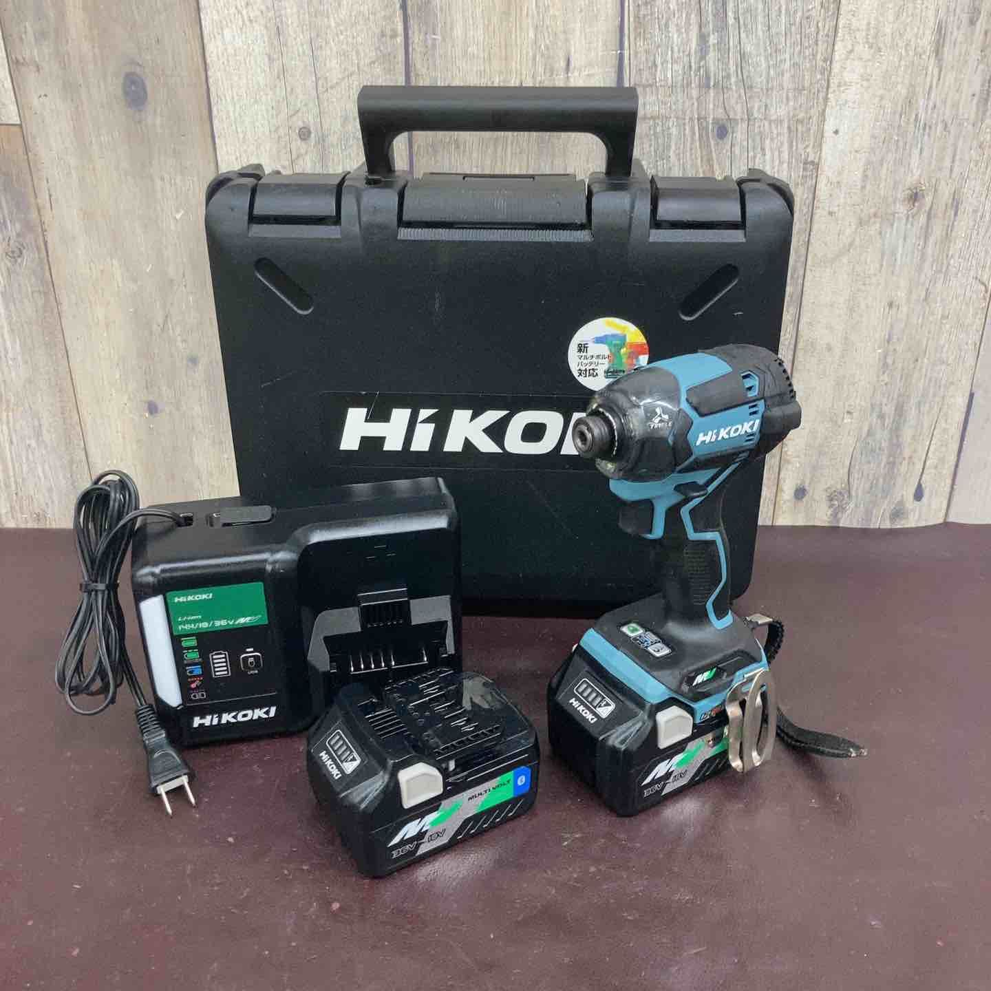 【中古品】 ハイコーキ(HIKOKI ※旧:日立工機) コードレスインパクトドライバー WH36DC(2XPSZ)(CB) 【東大和店】
