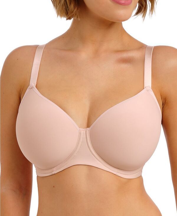 フレイヤ レディース トップス Tシャツ Freya Womens Essentially Smooth Underwire TShirt Bra Cameo