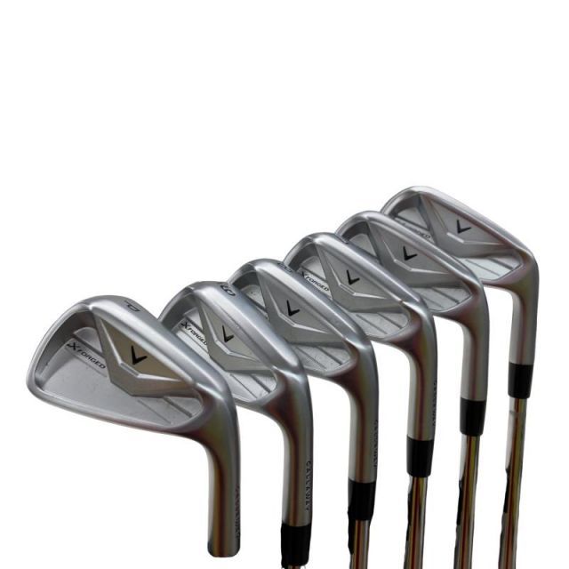【中古】 キャロウェイ X FORGED(2026) 8S アイアンセット IR Dynamic Gold MID 115 (フレックスS) メンズ 男性用 右利き 右用 Cランク ゴルフクラブ