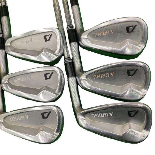 【中古】 A DESIGN GOLF A GRIND A-CB 6S アイアンセット IR 純正特注シャフト (フレックスその他) メンズ 男性用 右利き 右用 Cランク ゴルフクラブ