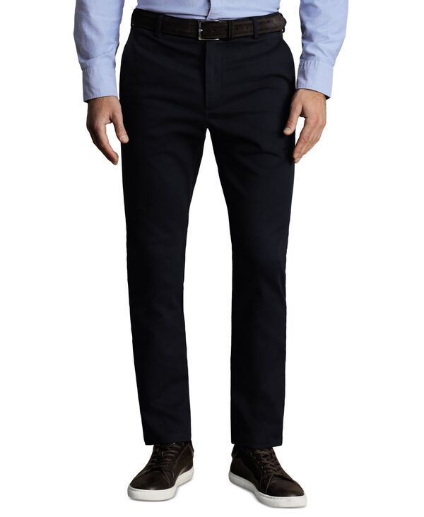 チャールズティリット メンズ ボトムス カジュアルパンツ Charles Tyrwhitt Mens Ultimate NonIron Chino Pants Navy Blue ネイビー