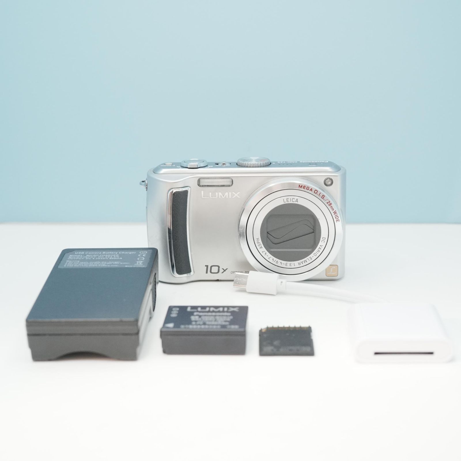 Panasonic LUMIX DMC-TZ5 デジカメ スマホ転送OK フルセット 美品