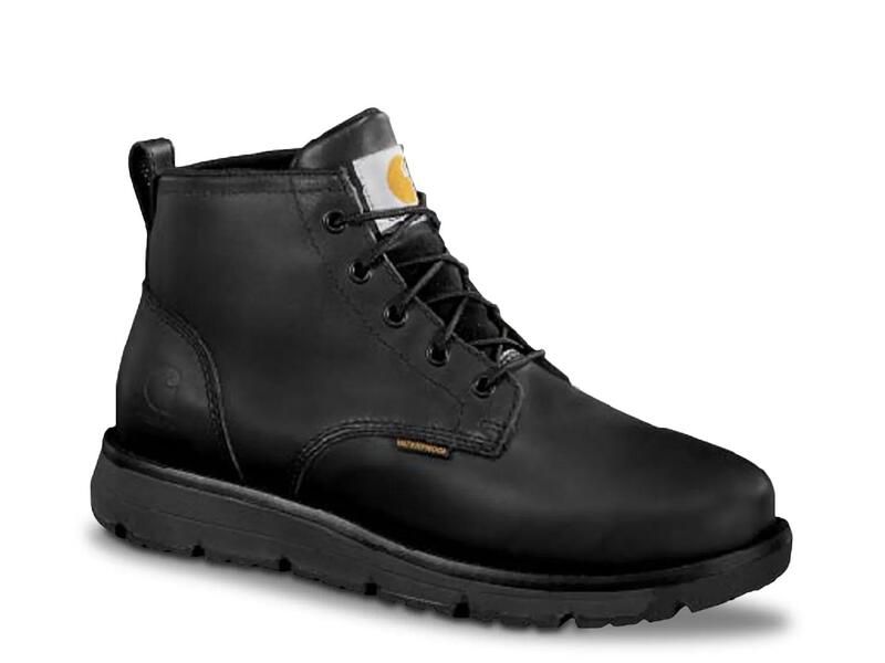 カーハート メンズ シューズ ブーツ・レインブーツ Tシャツ CarharttMillbrook Waterproof Steel Toe Wedge Work Boot Mens Black ブラッ