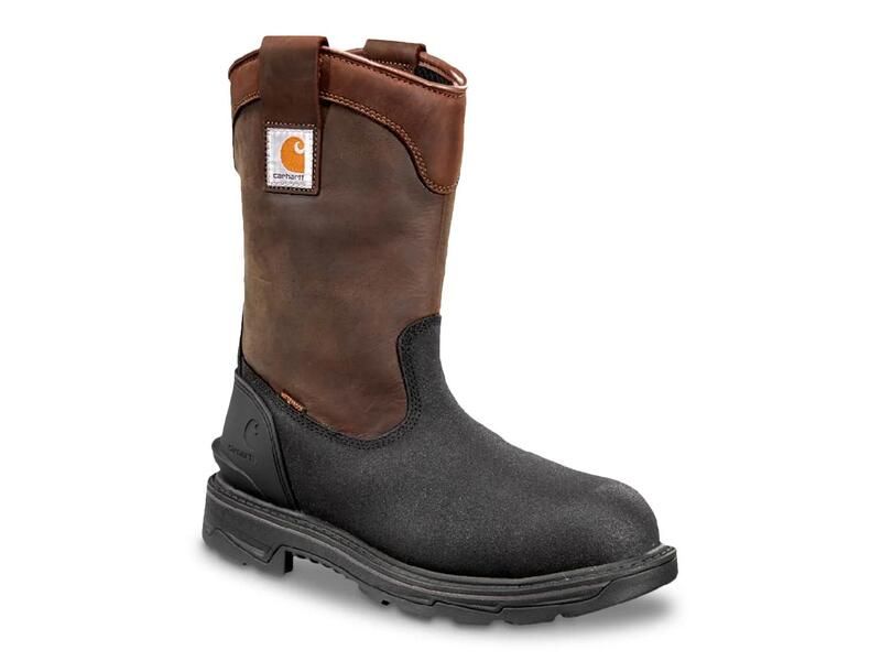 カーハート メンズ シューズ ブーツ・レインブーツ CarharttIronwood 11 Waterproof Wellington Work Boot Mens Dark Brown ブラウン