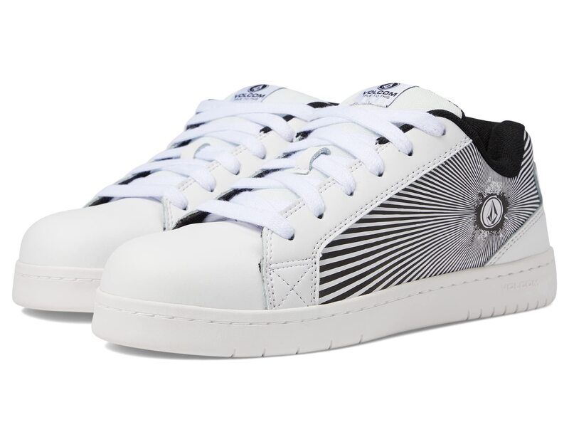 ボルコム メンズ シューズ スニーカー Volcom Stone Op Art EH Comp Toe WhiteBlack ホワイト