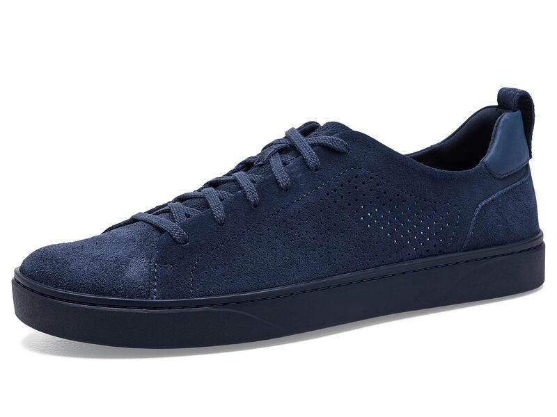 ジョンストンアンドマーフィー メンズ シューズ スニーカー レース Johnston Murphy Ollie Lacetotoe Navy Suede ネイビー