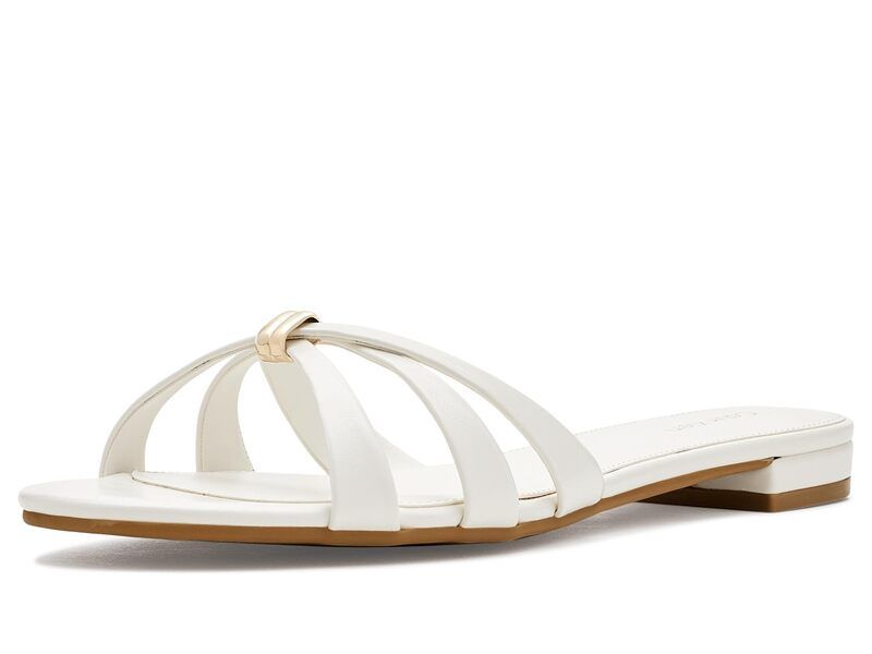 カルバンクライン レディース シューズ サンダル Calvin Klein Petula White ホワイト