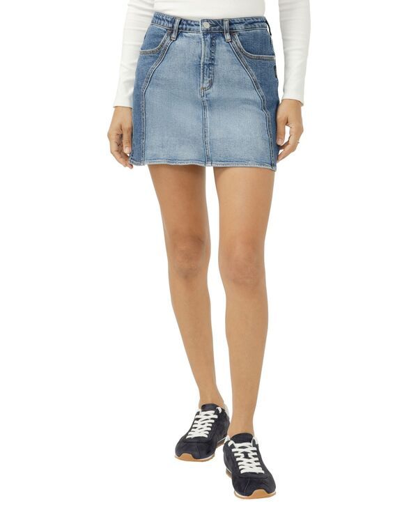 シルバー ジーンズ レディース ボトムスカート デニム Silver Jeans Co Womens Western Denim Skirt Glimmer デニム