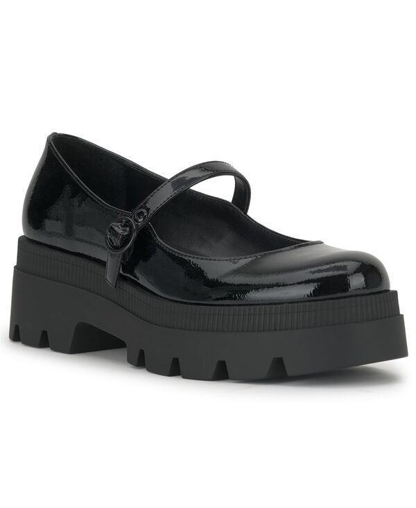 ジェシカシンプソン レディース シューズ スリッポン・ローファー プラットフォーム Jessica Simpson Womens Uvelia Platformary Jane Loafers Bla