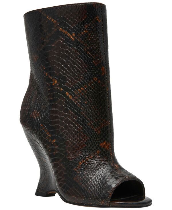 スティーブ マデン レディース シューズ ブーツ・レインブーツ Steve Madden Womens Rylix Sculpted Wedge Booties Brown Snake Multi ブ
