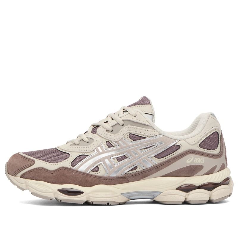 アシックス メンズ シューズ スニーカー Asics GELNYC Sneaker Cocoa Powder Pure Silver ココア