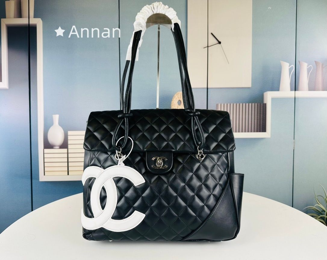 状態良 美品 本革 レディース CHANEL シャネル トートバッグ