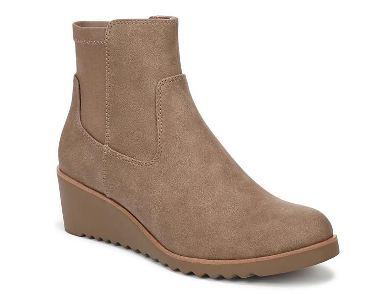 ライフストライド レディース シューズ ブーツ・レインブーツ LifeStrideZionne Wedge Bootie Mushroom Tan タン