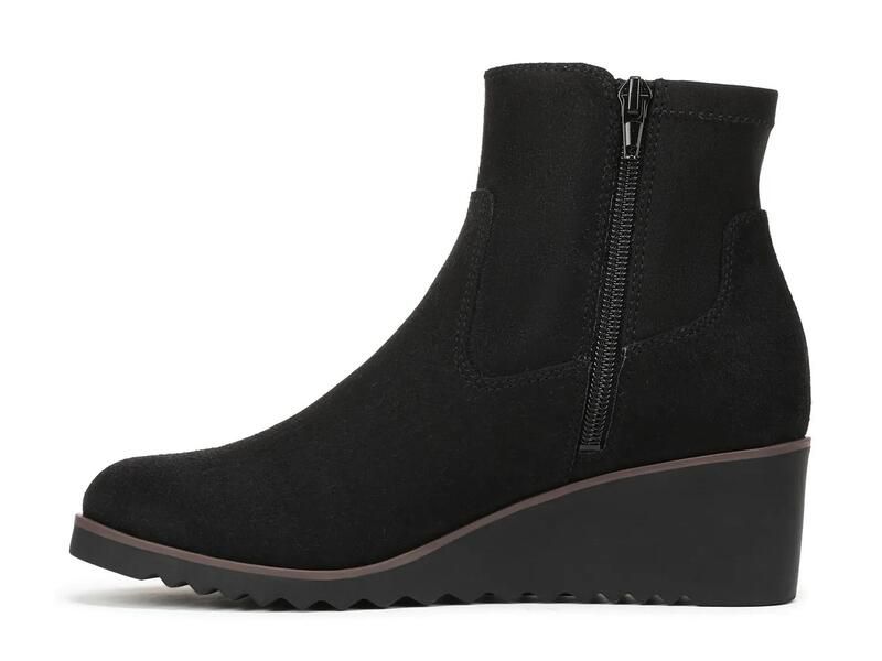 ライフストライド レディース シューズ ブーツ・レインブーツ LifeStrideZionne Wedge Bootie Black ブラック