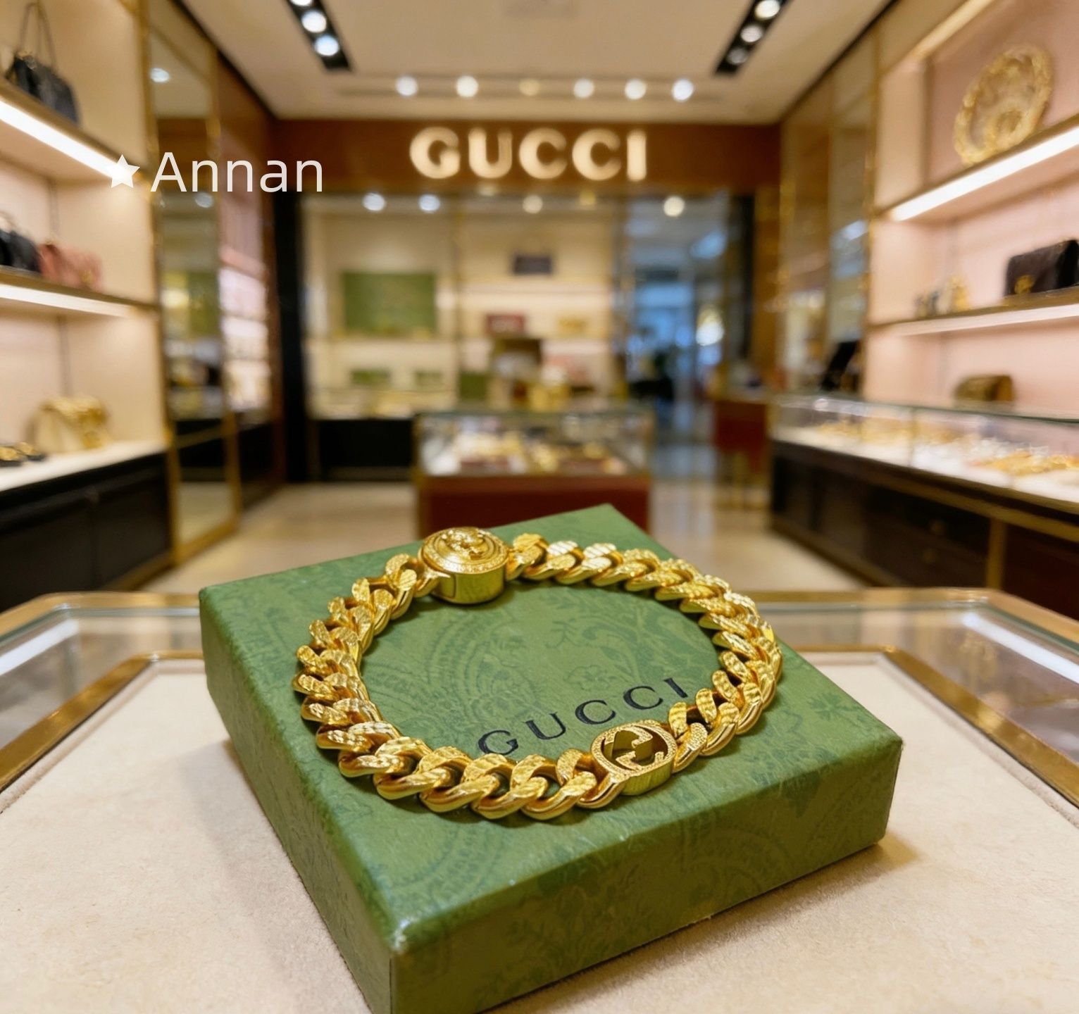 美品★極美品 新品 GUCCI グッチ ブレスレット バングル リストバンド メンズ 結婚式 卒業式 清楚 イベント 入学式
