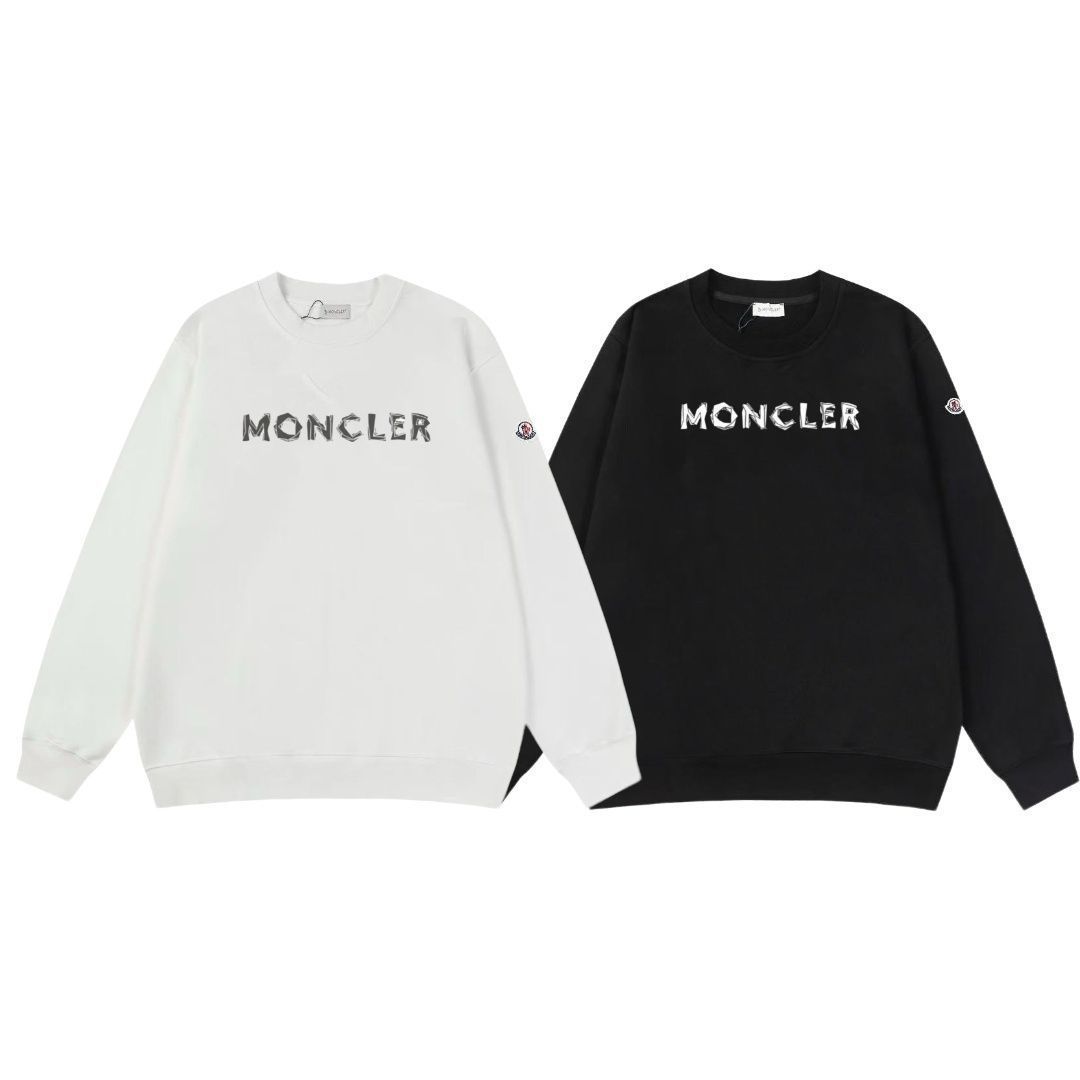 破格 可愛 美新品 タグ付 MONCLER モンクレール パーカー 長袖Tシャツ トップス シンプルフード付きパーカー ユニセックス