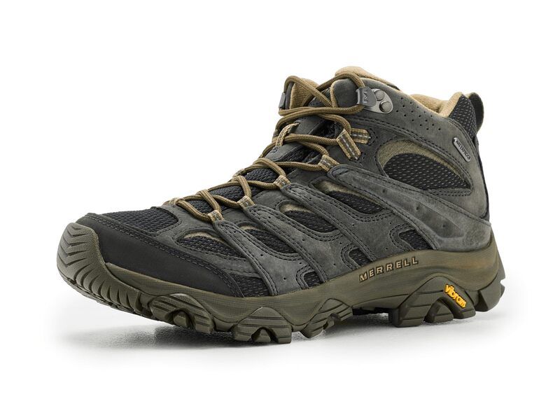 メレル メンズ シューズ スニーカー Merrell Moab 3 Mid Waterproof BlackBeluga ブラック