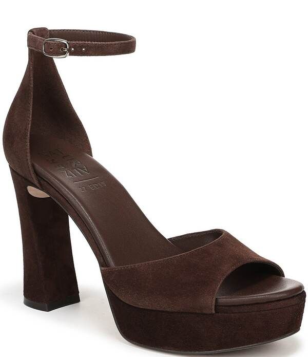 ナチュライザー レディース シューズ サンダル プラットフォーム スエード アンクル Naturalizer 27 EDIT Delphie Suede Ankle Wraplatform Dress