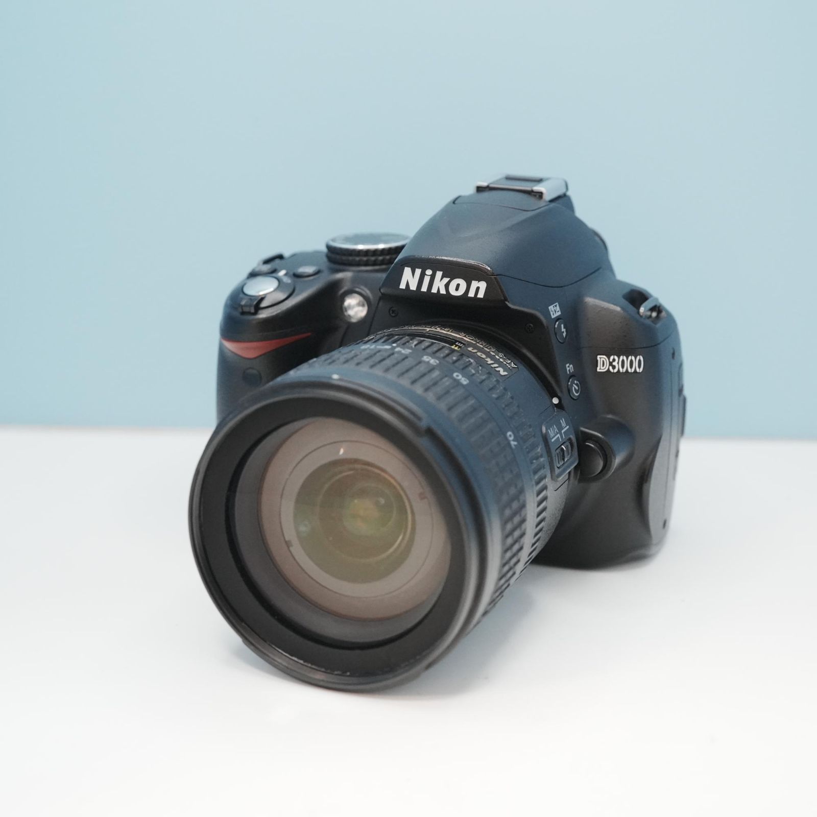 Nikon D3000 一眼レフ スマホ転送OK フルセット 極美品 a7036 - メルカリ