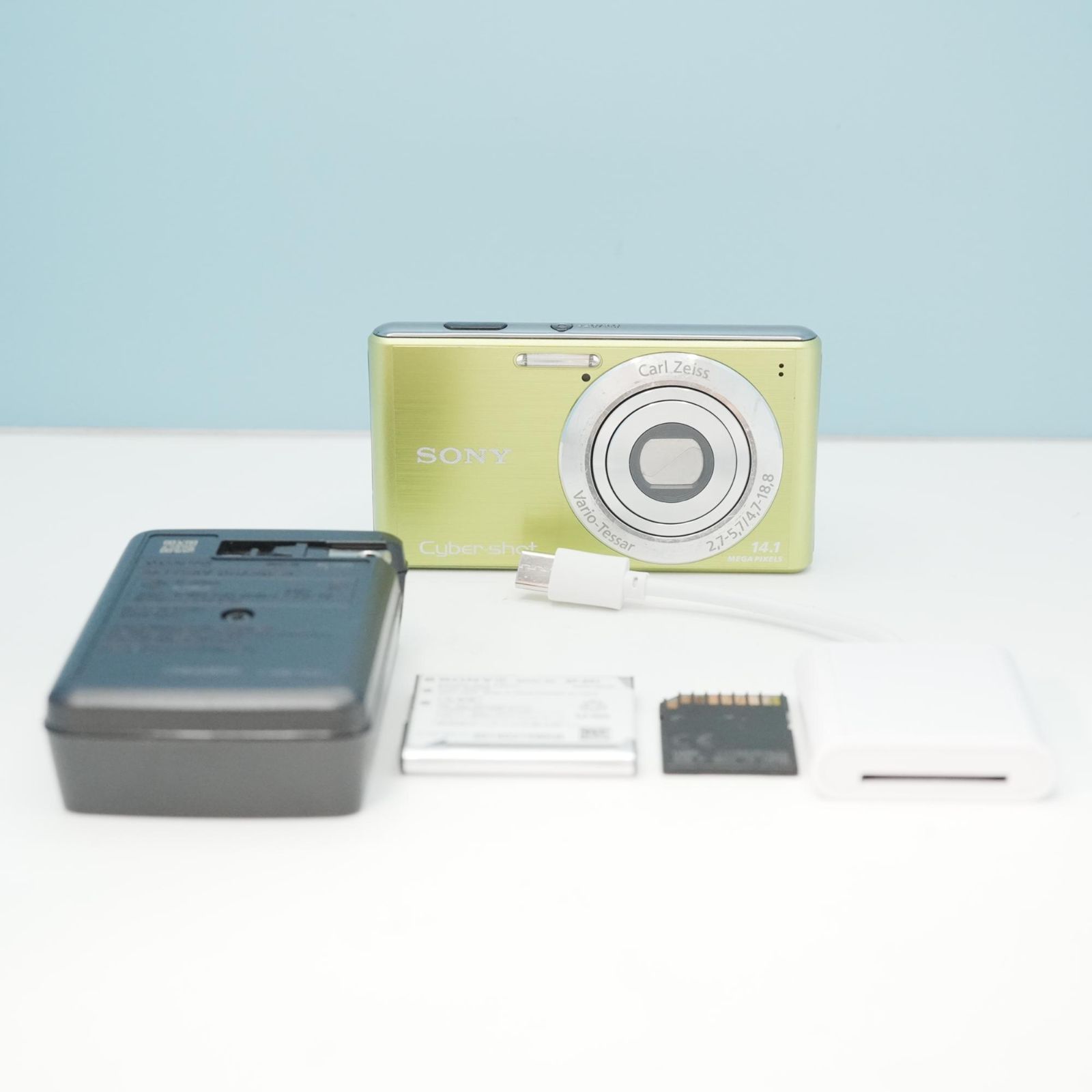 SONY Cyber-shot DSC-W530 デジカメ スマホ転送OK フルセット 美品