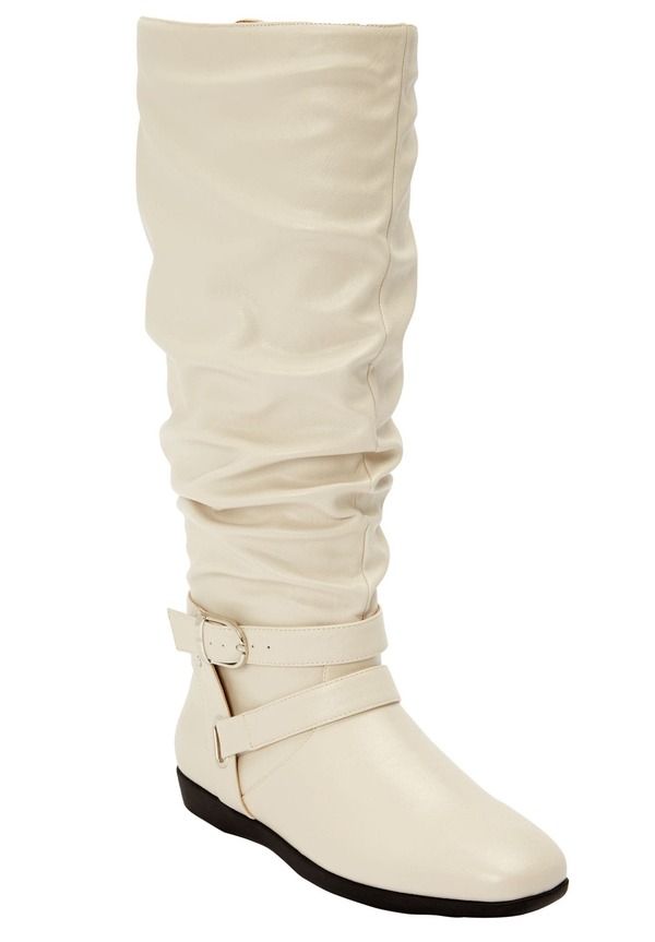 コンフォートビュー レディース シューズ ブーツ・レインブーツ Comfortview The Arya Wide Calf Boot Women WINTER WHITE ホワイト 22,176円
