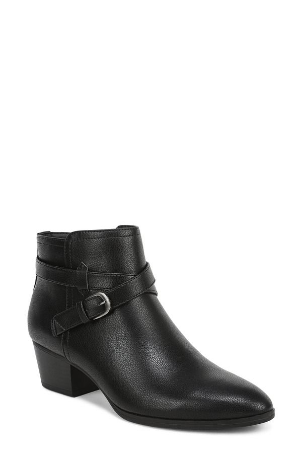 ライフストライド レディース シューズ ブーツ・レインブーツ アンクル LifeStride Oaklyn Ankle Bootie Women BLACK ブラック