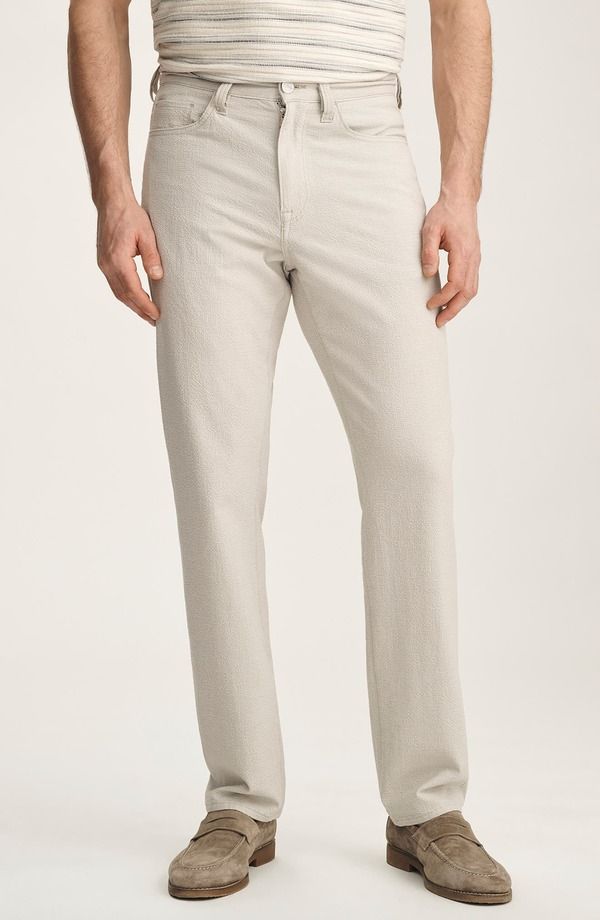 ３４ヘリテージ メンズ ボトムス カジュアルパンツ ストレート 34 Heritage Charisma Relaxed Straight Leg Seersucker PantsTONE SEERS