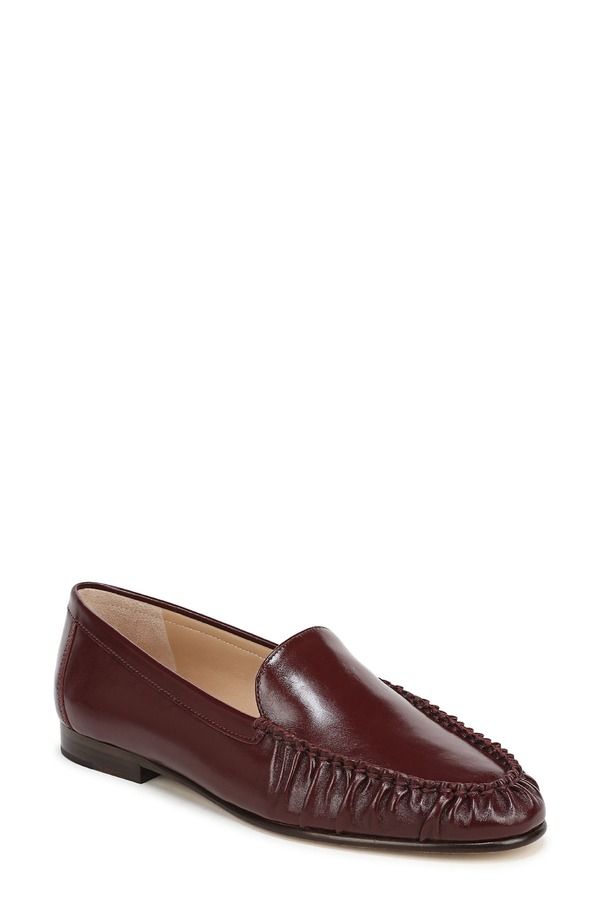 ヴェロニカ ベアード レディース シューズ オックスフォード ローファー Veronica Beard Prilla Loafer Women BURGUNDY LEATHER バーガンディ