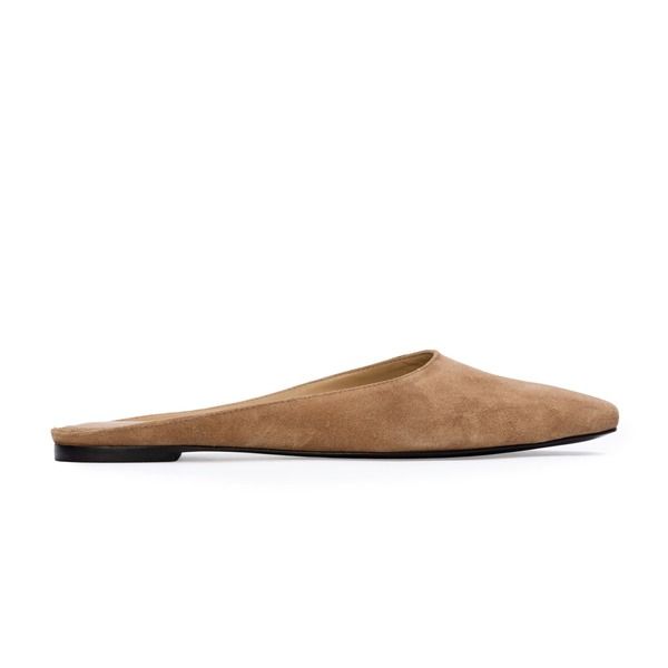 ブラックスエードスタジオ レディース シューズ パンプス 背中開き BLACK SUEDE STUDIO Lucia Suede Backless Ballerina Women Latte Sued 55,080円