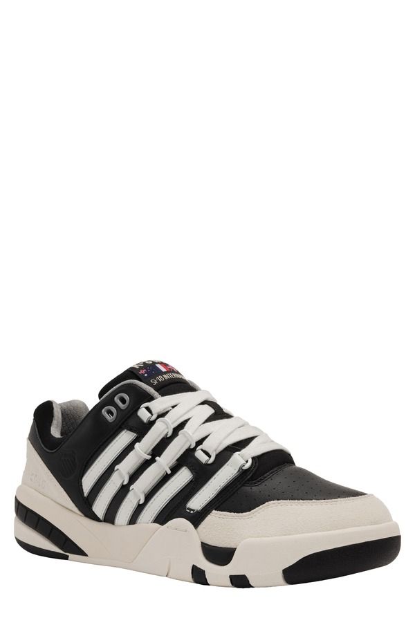 ケースイス メンズ シューズ スニーカー KSwissI18 International Sneaker Men BLACK SNO WHITE BLANC ホワイト