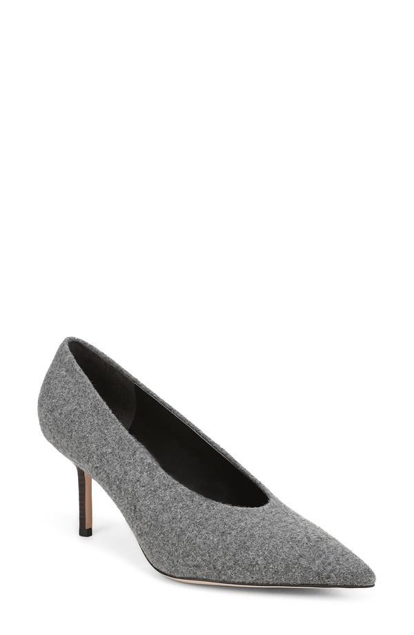 フェイバリット ドーター レディース シューズ ヒール レザー Favorite Daughter Zoe Leather Pump GREY グレー