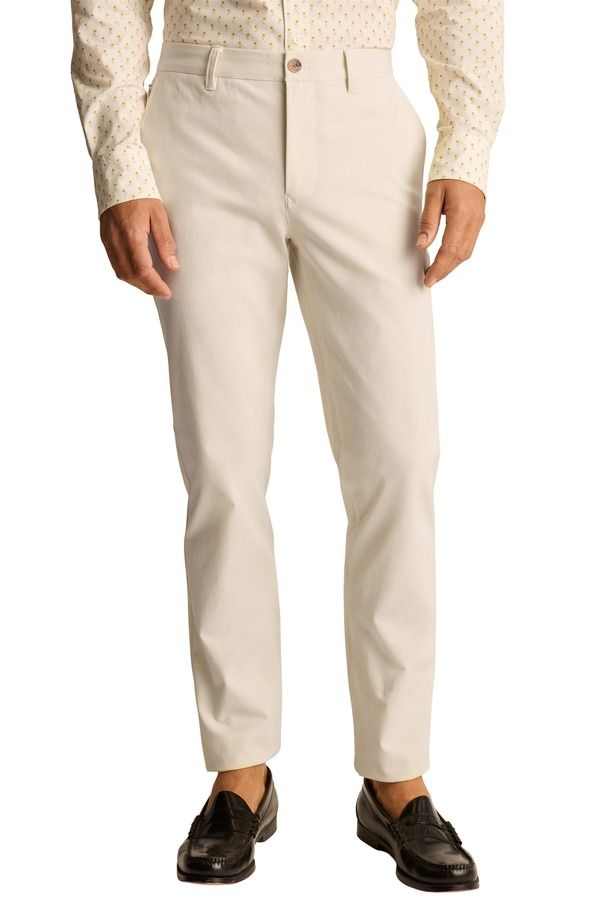 ボノボス メンズ ボトムス カジュアルパンツ コットン Bonobos The 20 Stretch Cotton Chinos Big Regular OYSTER