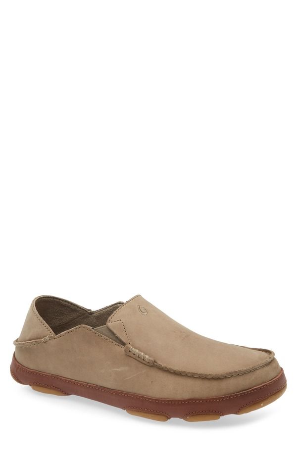 オルカイ メンズ シューズ スリッポン・ローファー OluKai Moloa SlipOn Men CLAY TOFFEE