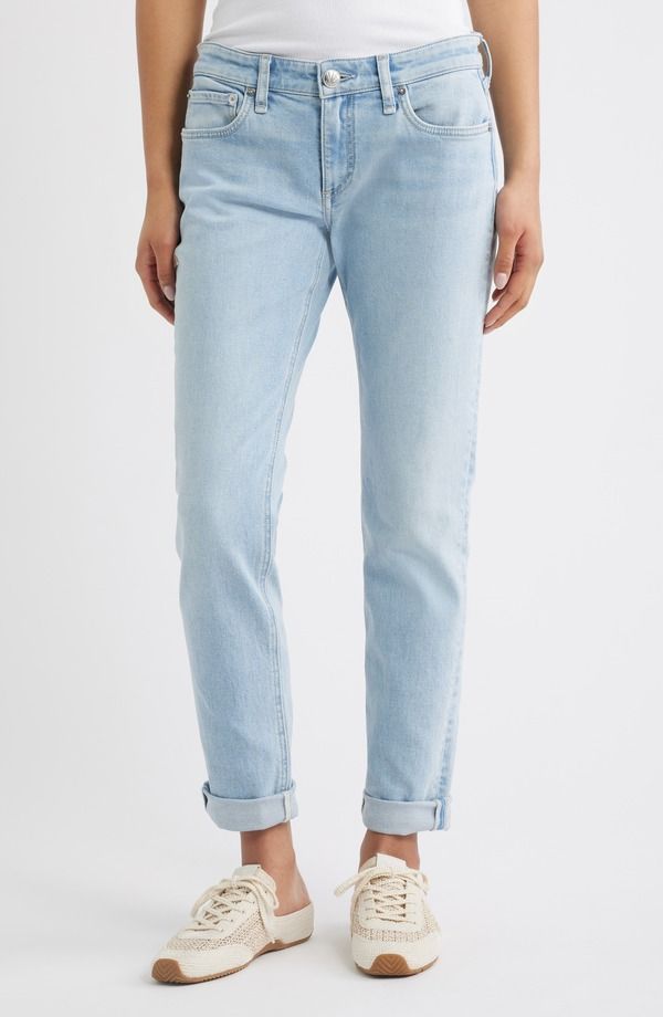 ラグアンドボーン レディース ボトムス デニムパンツ ローライズ ジーンズ rag bone Dre Low Rise Slim Boyfriend Jeans PLEASANT 47,280円