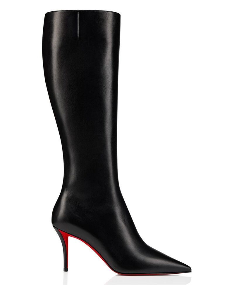 クリスチャン・ルブタン レディース シューズ ブーツ・レインブーツ Christian Louboutin Womens Miss Z Botta 80mm Boots Black ブラック