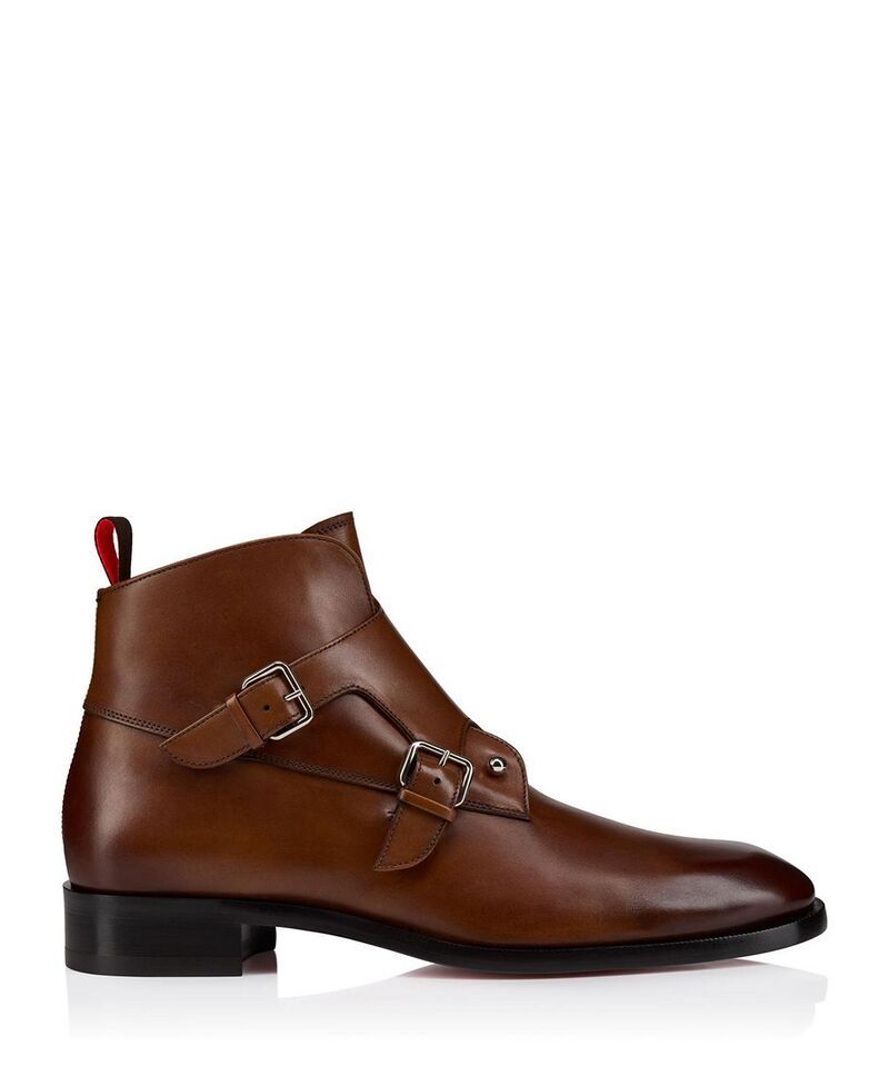 クリスチャン・ルブタン メンズ シューズ ブーツ・レインブーツ モンク Christian Louboutin Mens Chambelimonk Boots Havane