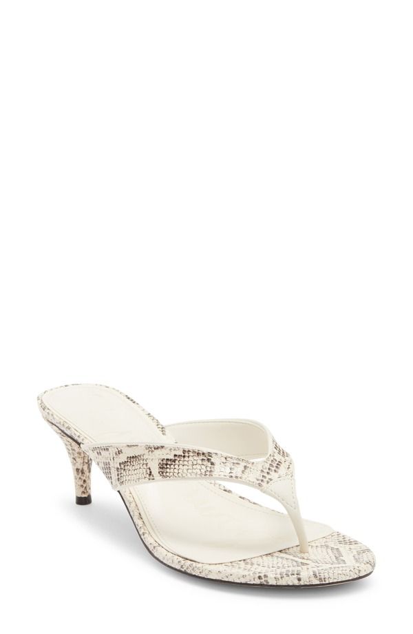 サムエデルマン レディース シューズ サンダル レザー Sam Edelman Amie Leather Thong Sandal Women IVORY アイボリー