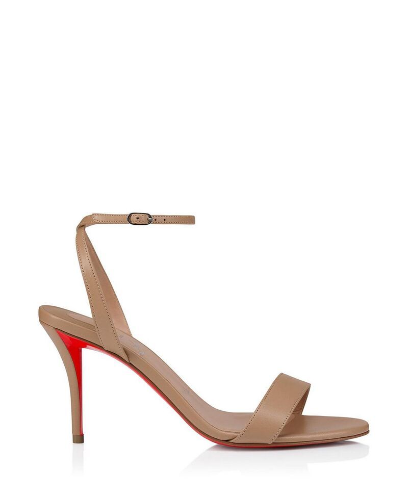 クリスチャン・ルブタン レディース シューズ サンダル Christian Louboutin Womens Miss Z Sandal 80mm Strappy Sandals Blush ブラッシ