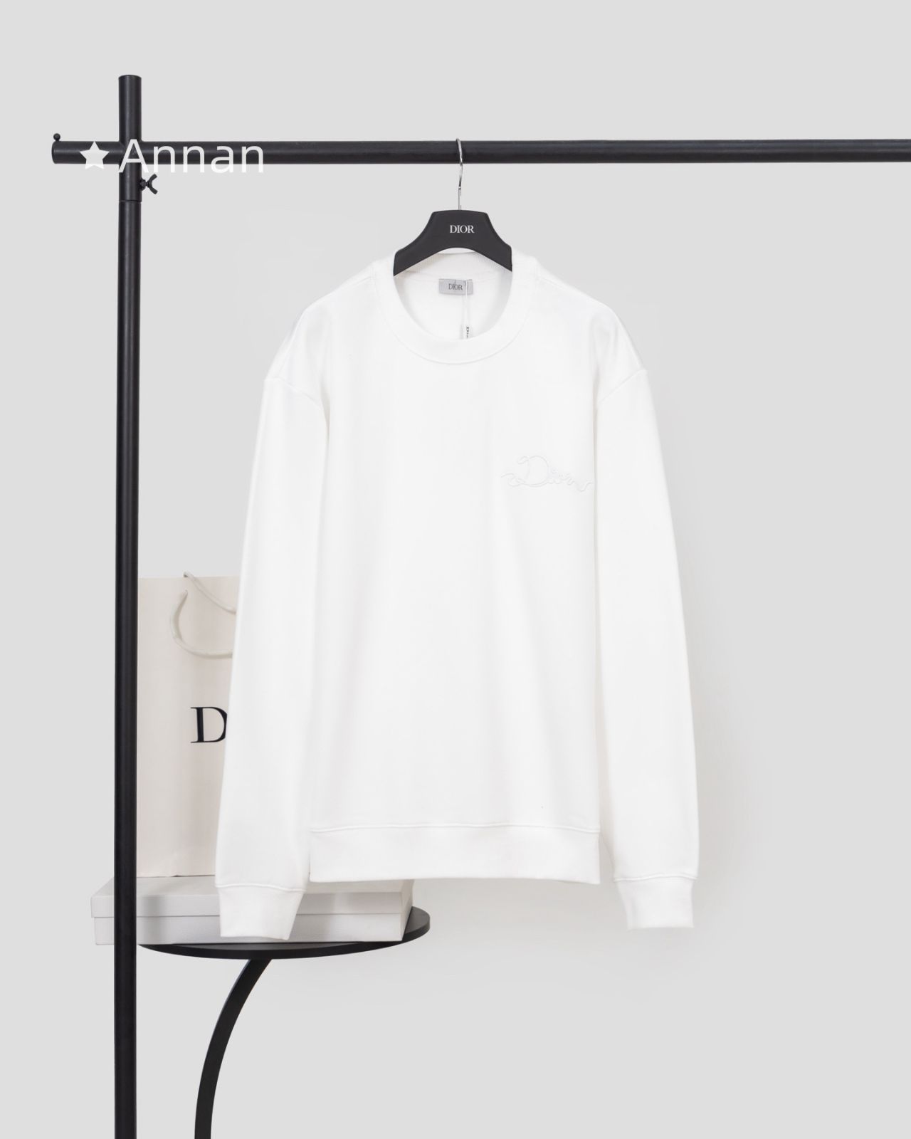 使用少 極美品 人気 新品 タグ付 Christian Dior クリスチャンディオール パーカー 長袖Tシャツ トップス シンプルフード付きパーカー ユニセックス