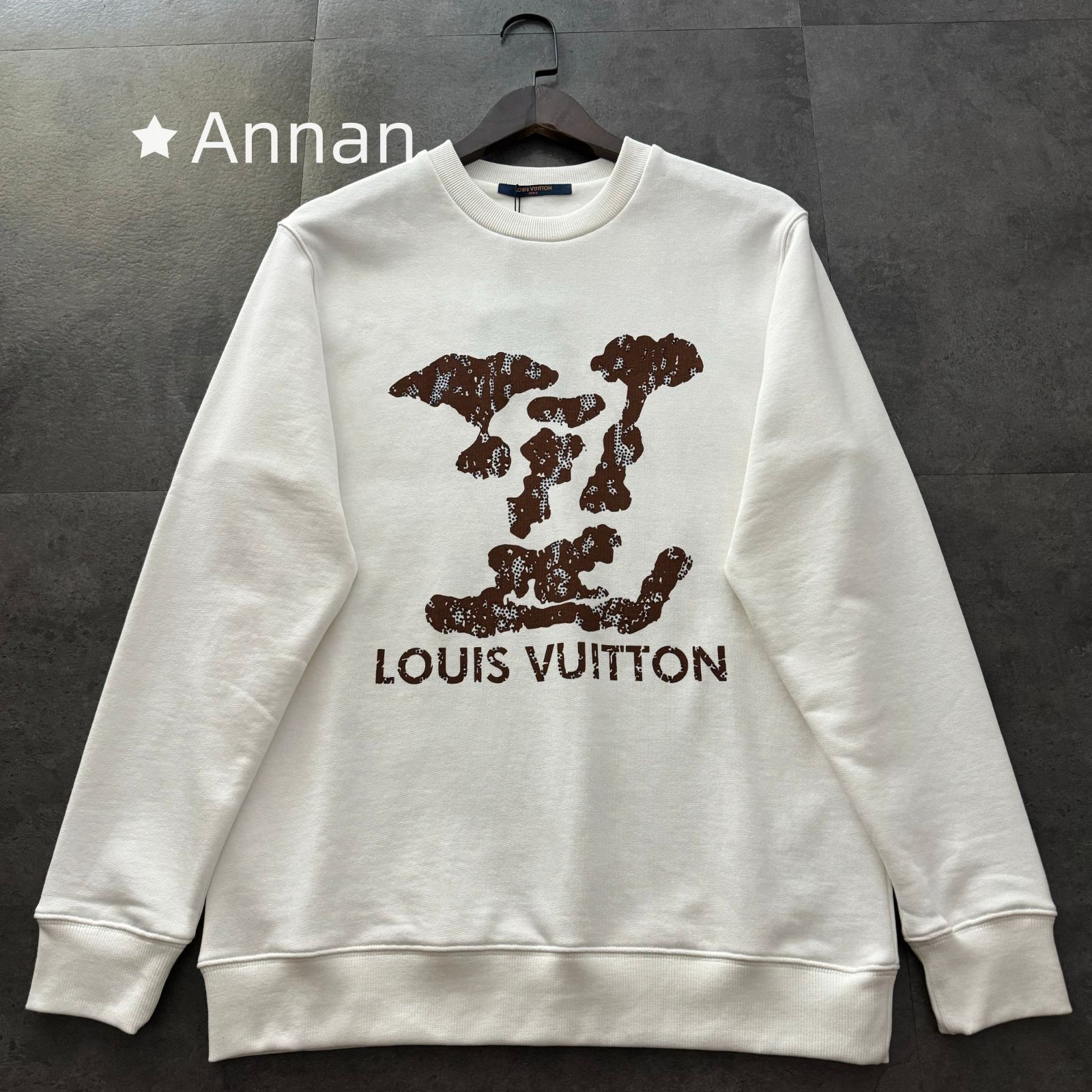 お値下げ！限定 新品 タグ付 LV LOUIS VUITTON ルイヴィトン パーカー シンプルフード付きパーカー ユニセックス