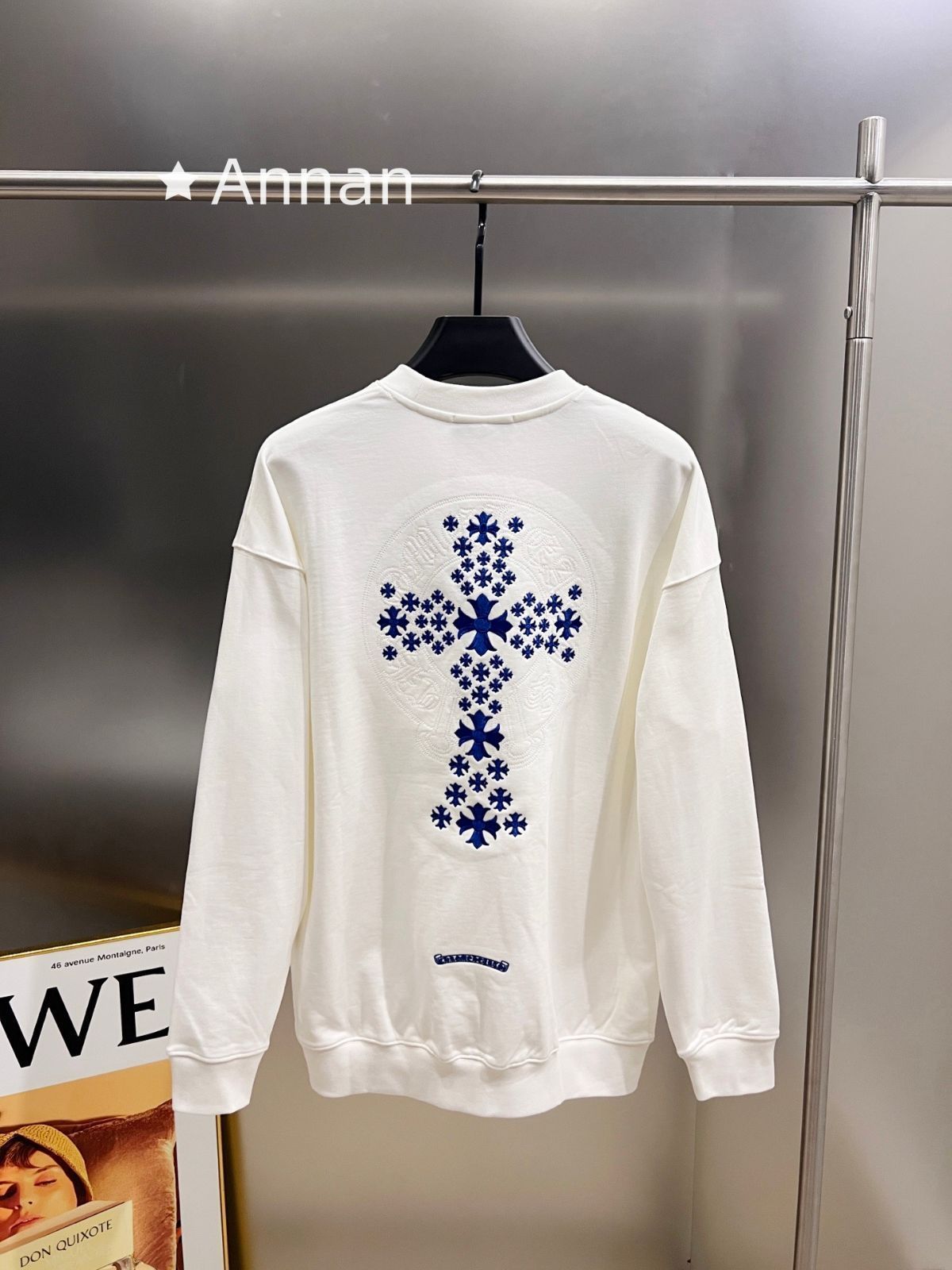 限界価格美品 新品 タグ付 CHROME HEARTS クロムハーツ パーカー シンプルフード付きパーカー ユニセックス