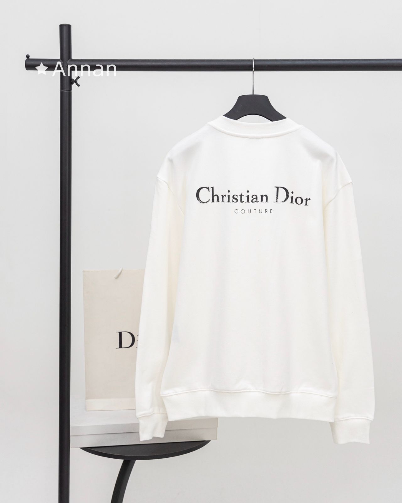 限界価格美品 新品 タグ付 Christian Dior クリスチャンディオール パーカー 長袖Tシャツ トップス シンプルフード付きパーカー ユニセックス