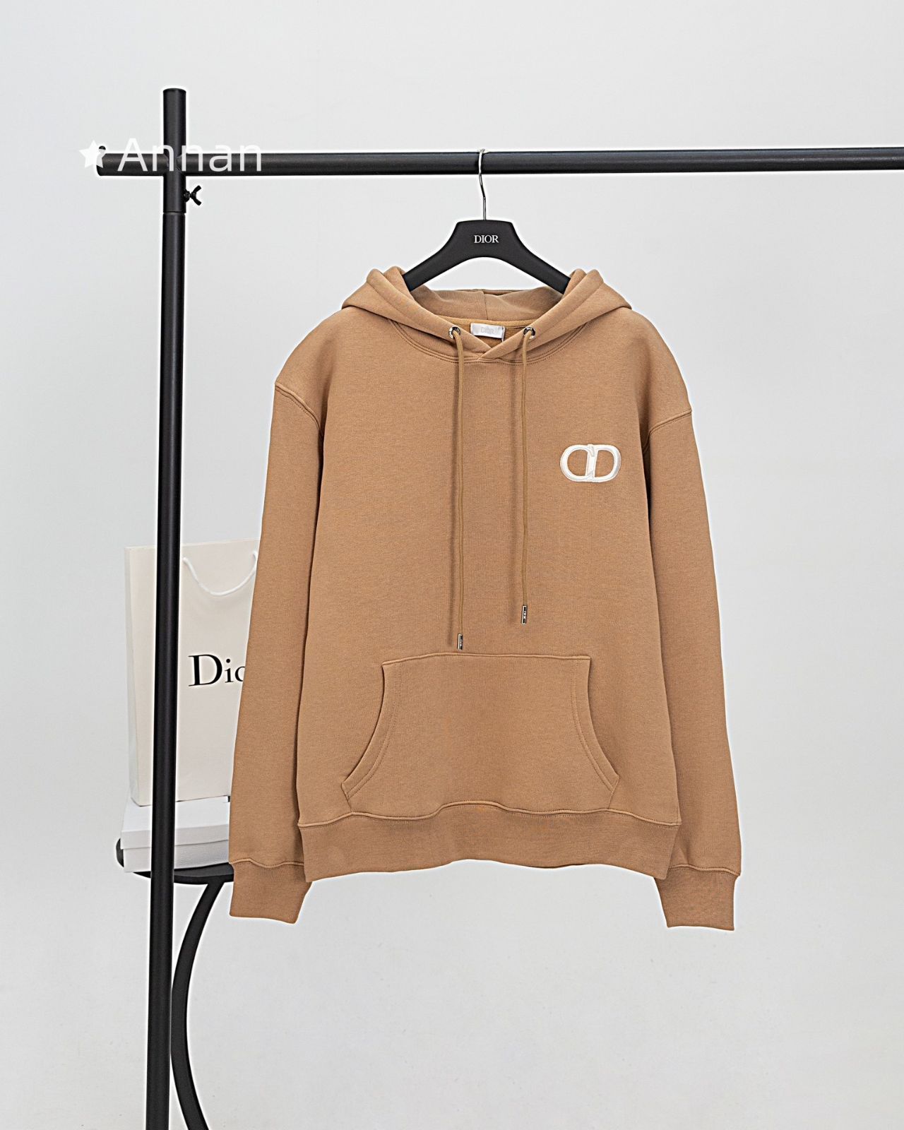 限界価格 新型新品 タグ付 Christian Dior クリスチャンディオール パーカー 長袖Tシャツ トップス シンプルフード付きパーカー ユニセックス