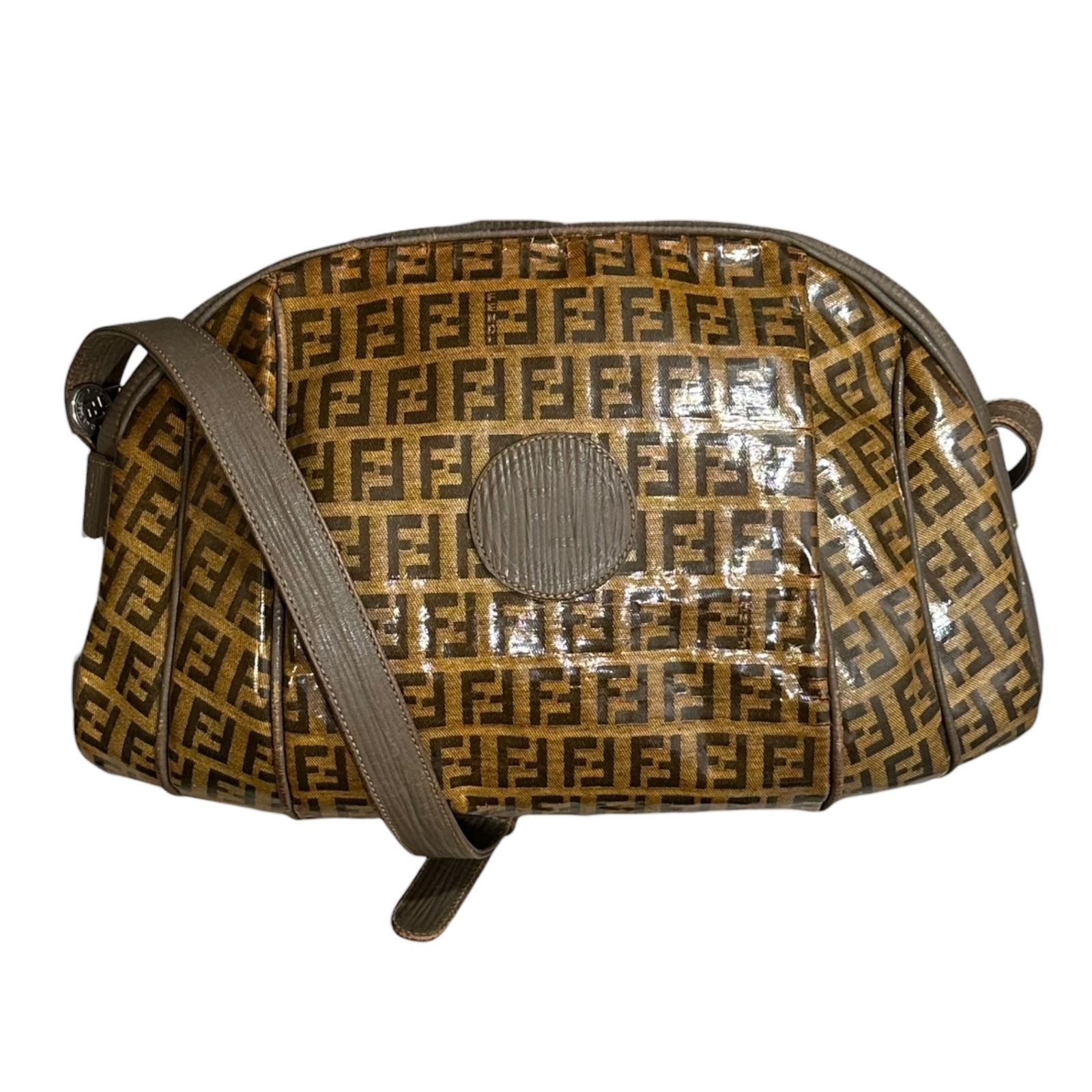 FENDI(フェンディ) Zucchino PVC Shoulder Bag ズッキーノ柄 PVC