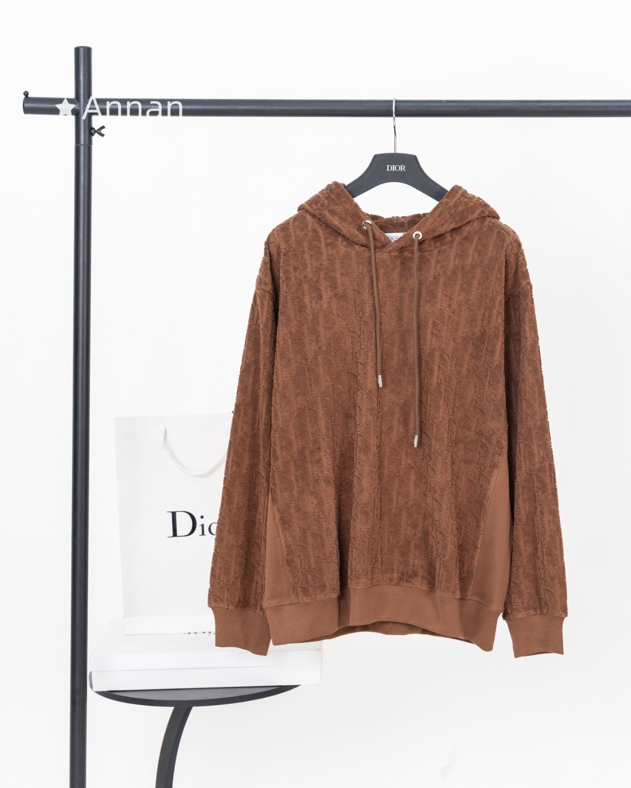 美品 本日特価 新品 タグ付 Christian Dior クリスチャンディオール パーカー 長袖Tシャツ トップス シンプルフード付きパーカー ユニセックス